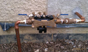 Backflow prevention and annual certification (RPZ) 
