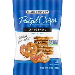 Snack Factory® Pretzel Crisps, Original, 1 Oz featured image