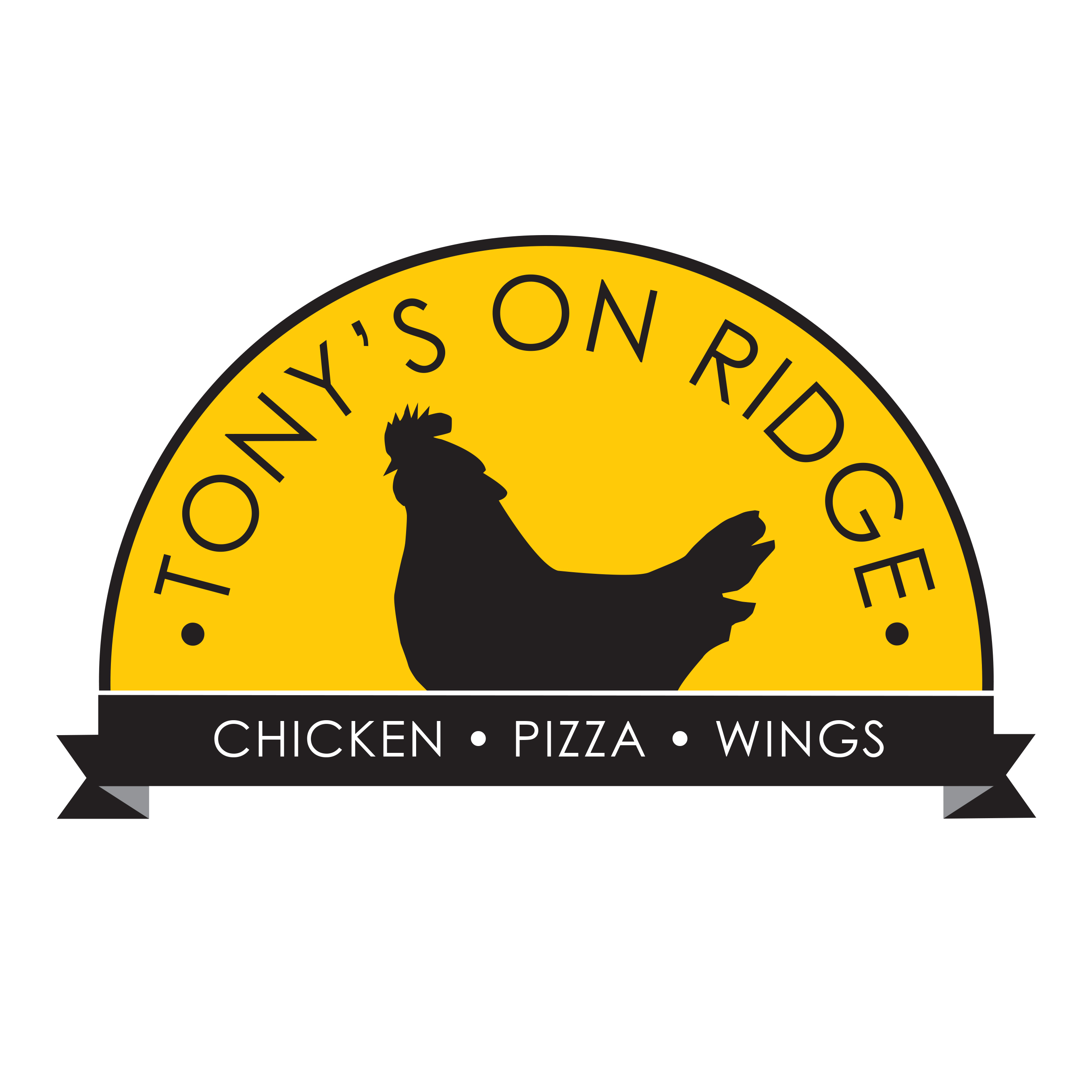 Tony's on Ridge Logo