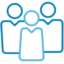 Group of people icon.