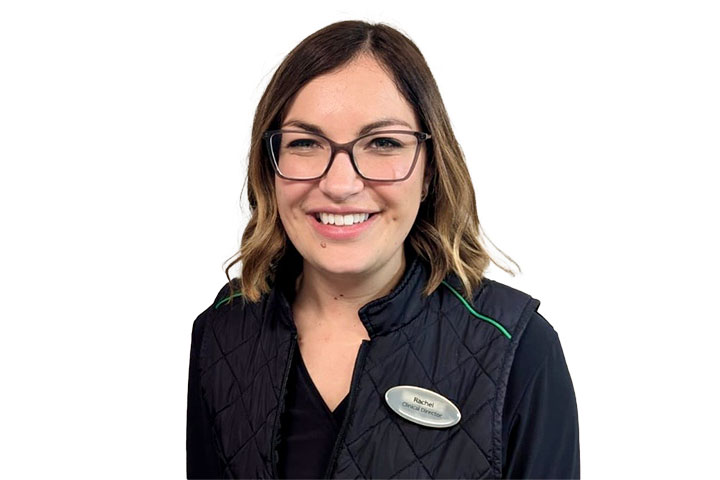 Rachel Stephens, Optician Director in our Brecon store