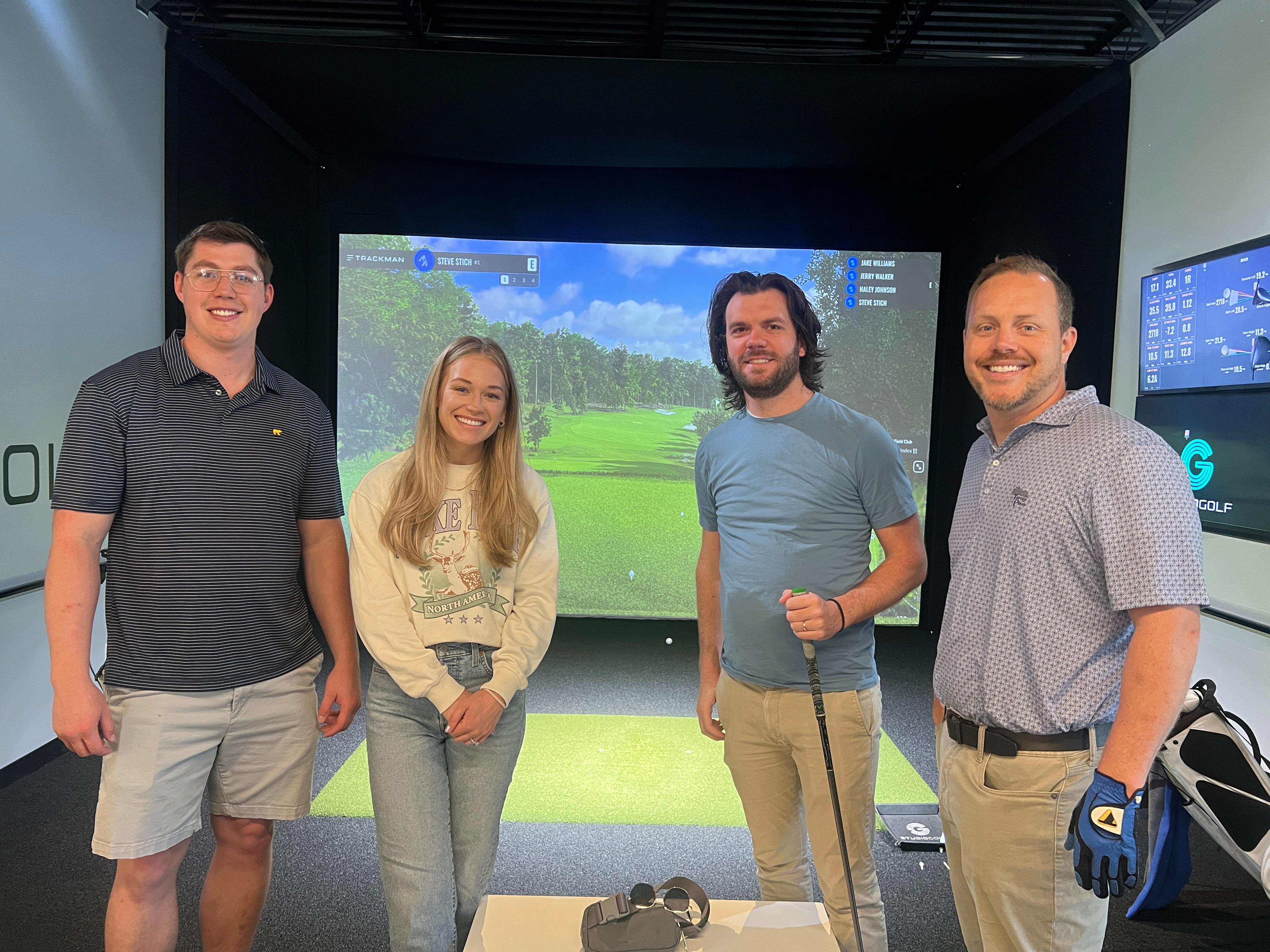 The last seven photos document a spirited team-building outing, featuring our doctors and specialists at the newly opened studio golf facility in Cimarron, West El Paso.