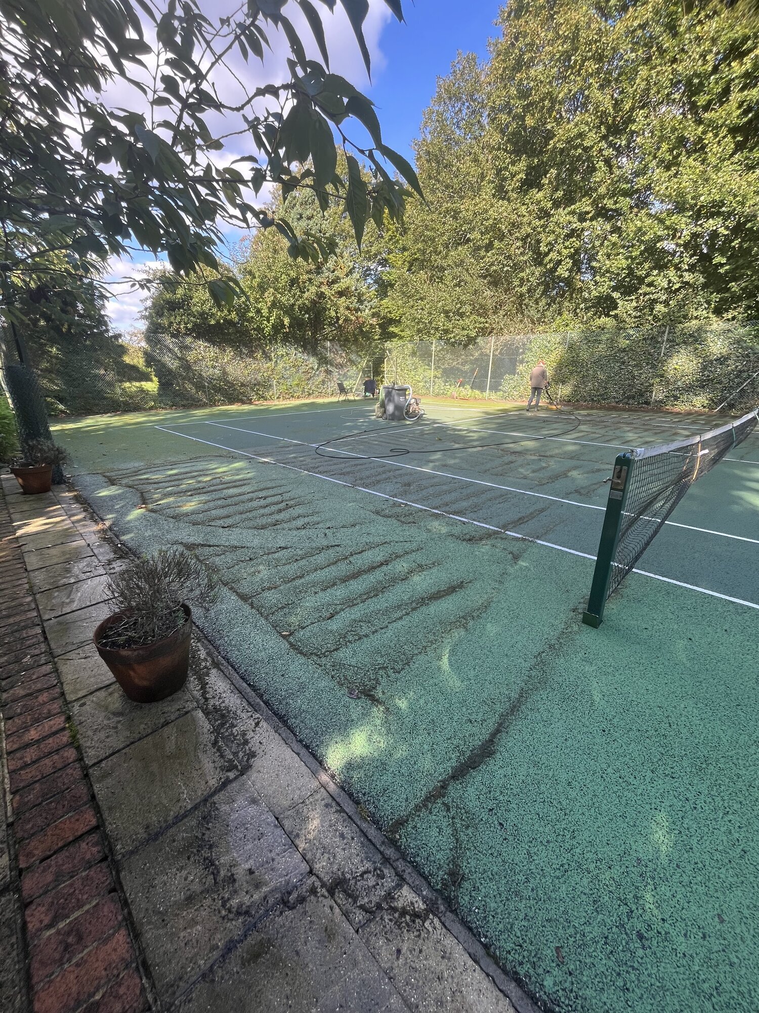 Images Hawkins Tennis Court Services