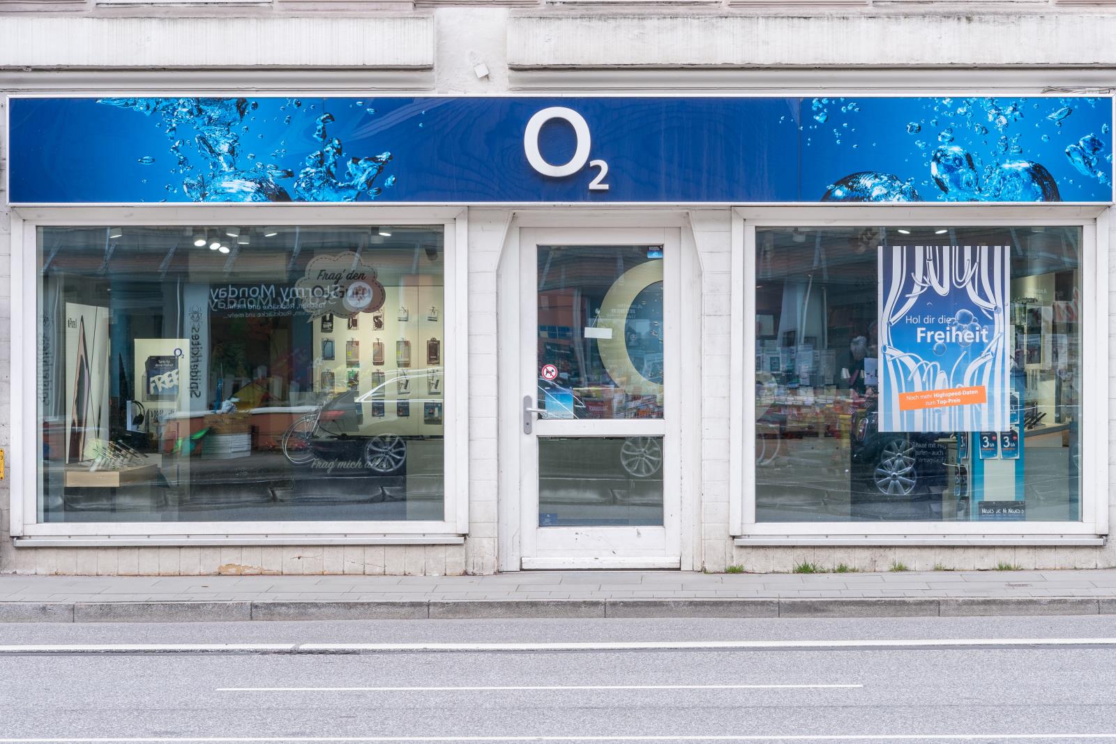 o2 Shop, Grindelallee 33 in Hamburg