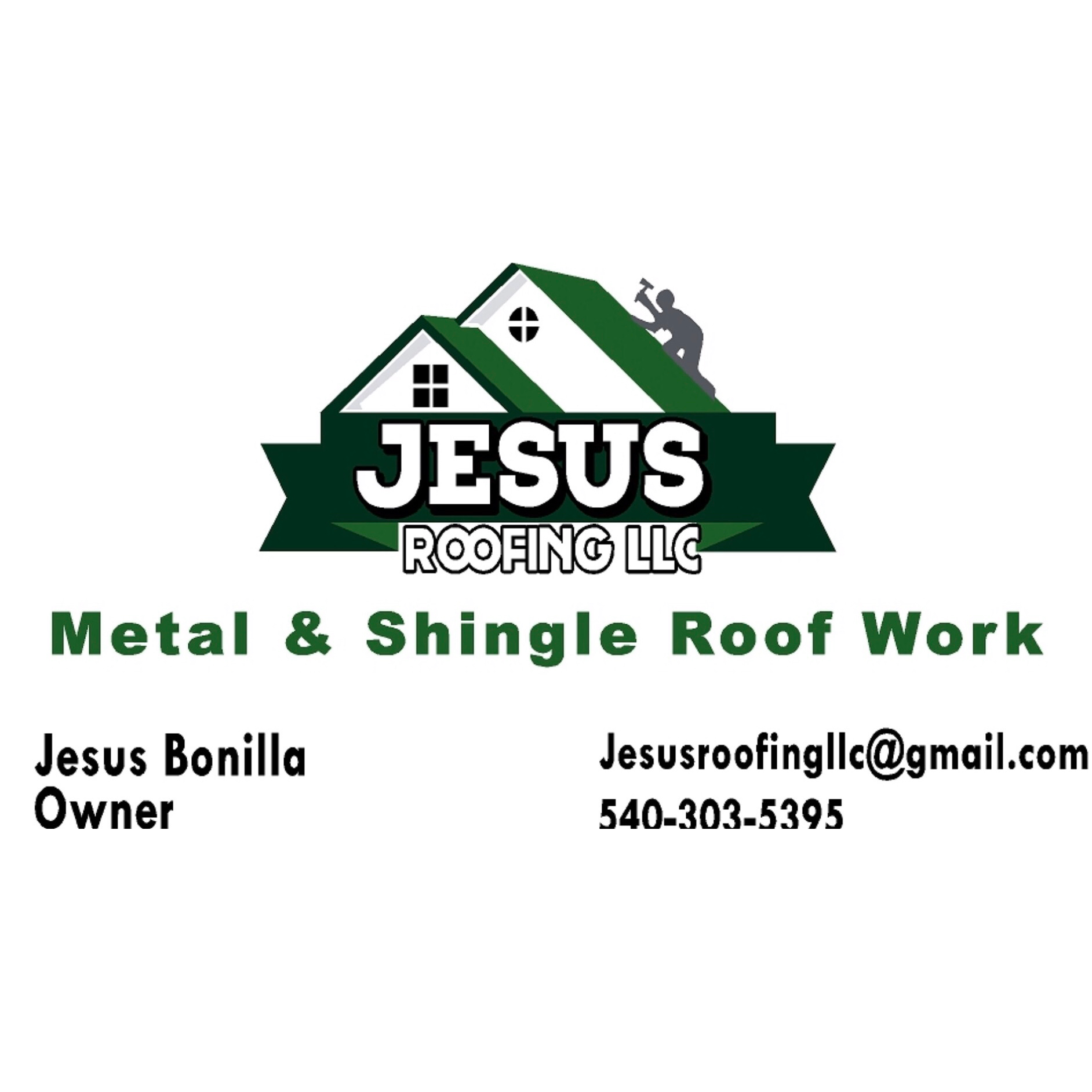 Jesus Roofing LLC Logo