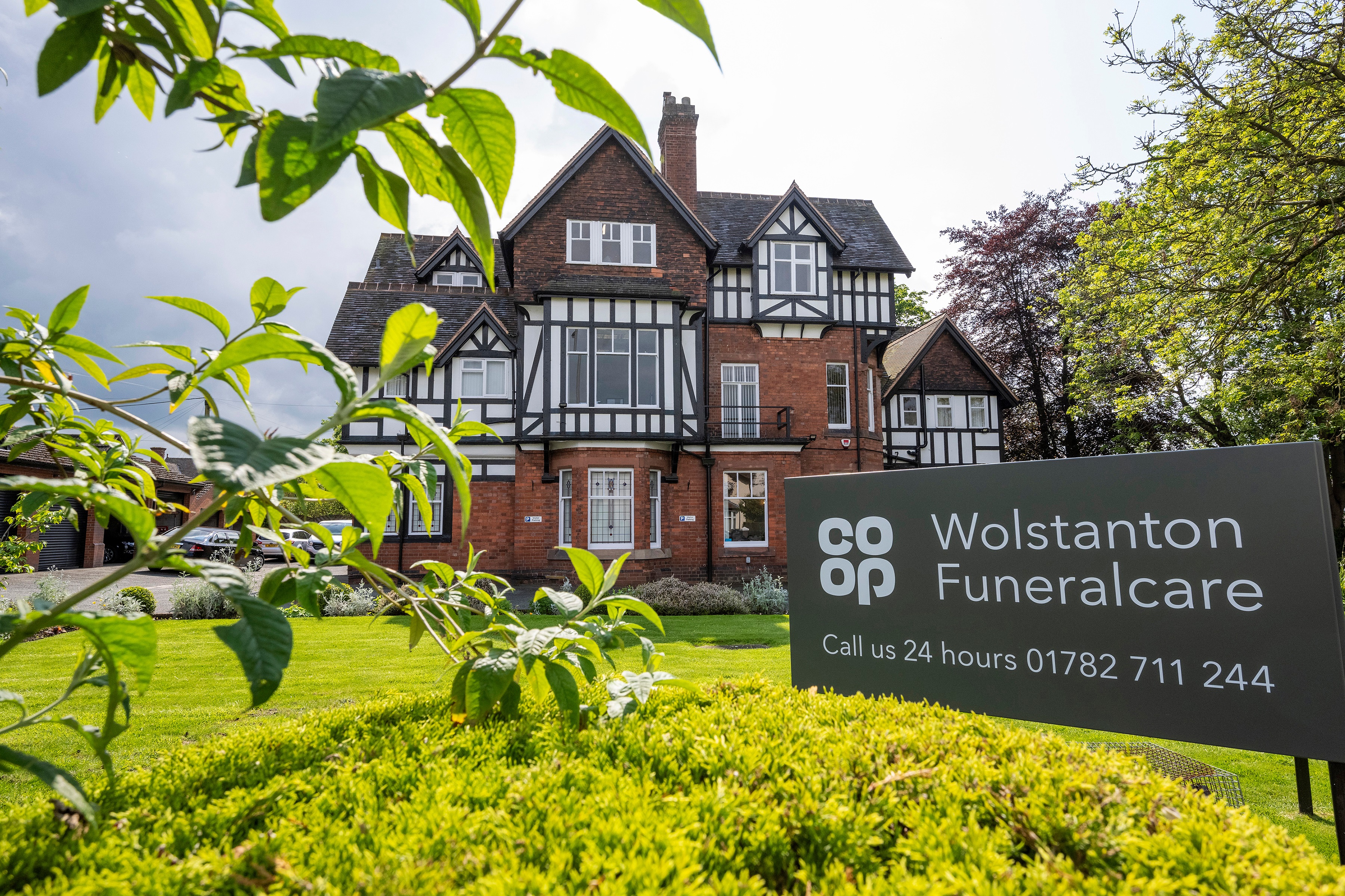 Wolstanton Funeralcare Signage.