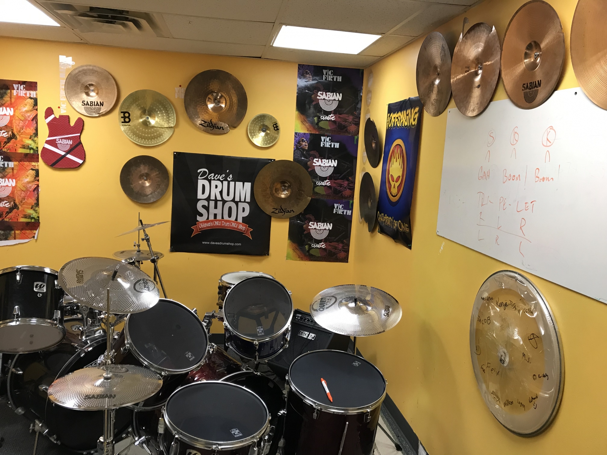 School of Rock Orleans à Orleans: All those cymbals gave what they had for SoR