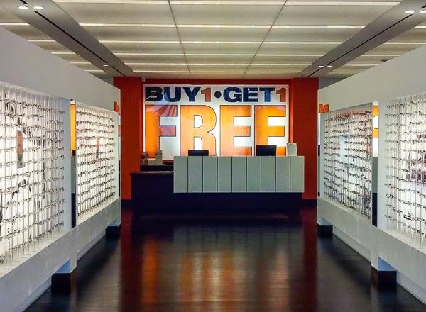 Store Interior at Stanton Optical store in Tonawanda, NY 14150