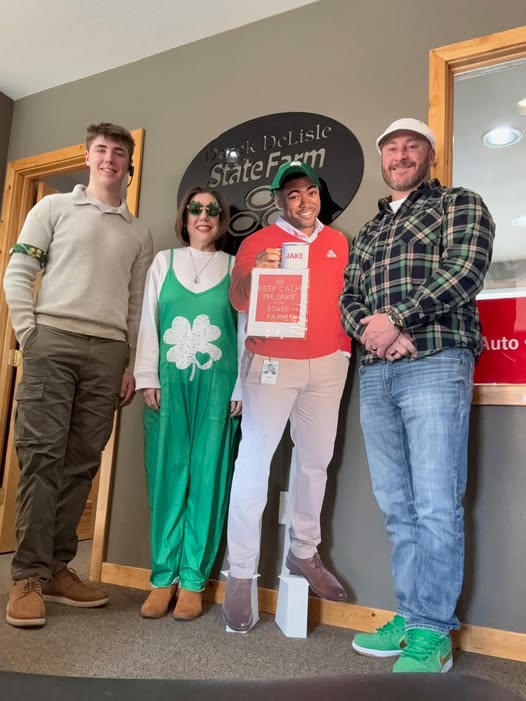 Happy St. Patrick’s day from us at Derek DeLisle State Farm. Stop in and see us for all of your insurance questions and needs.