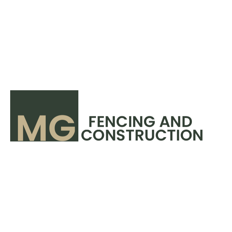 MG and Fencing and Construction Logo