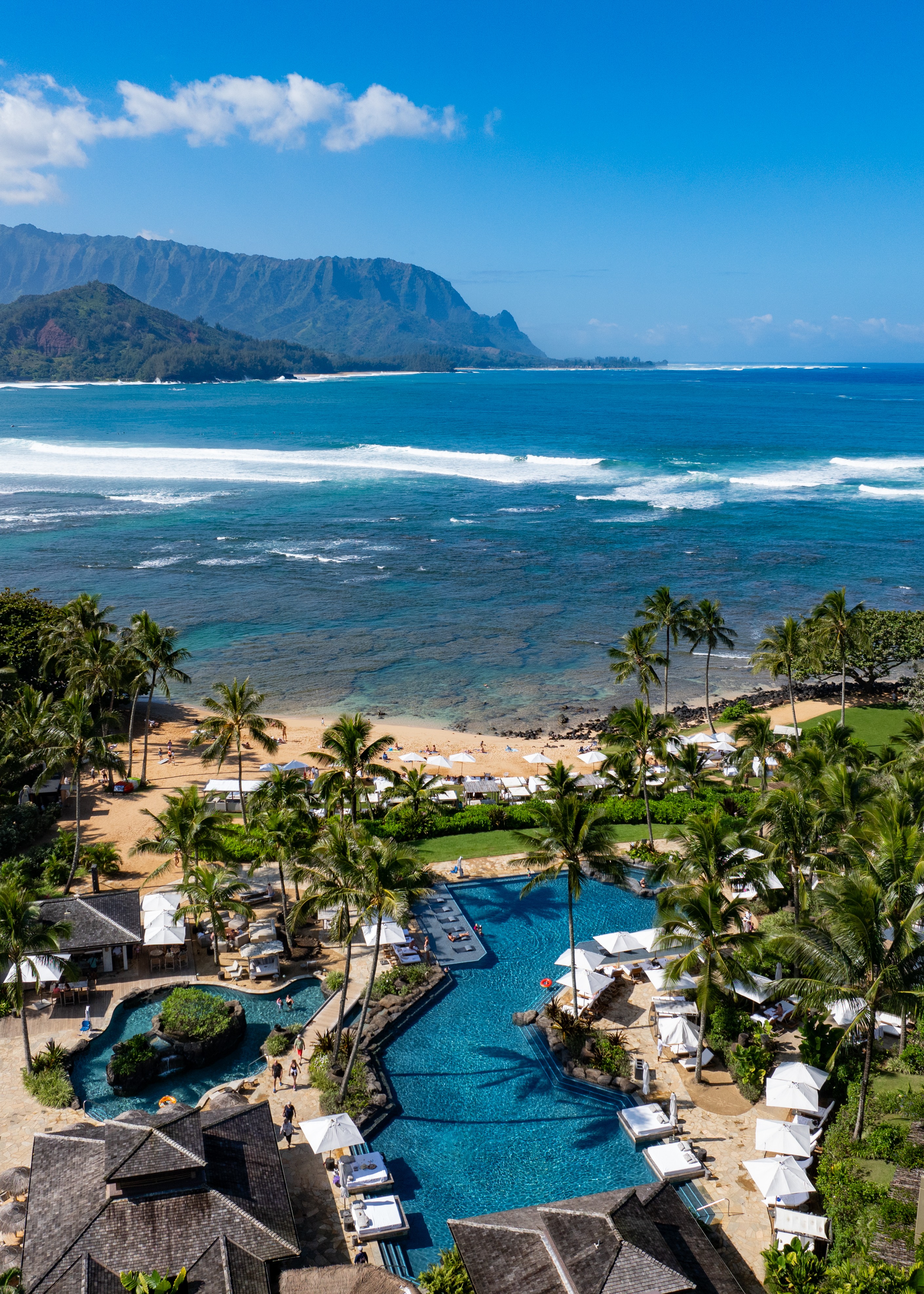 Pool and Beach View