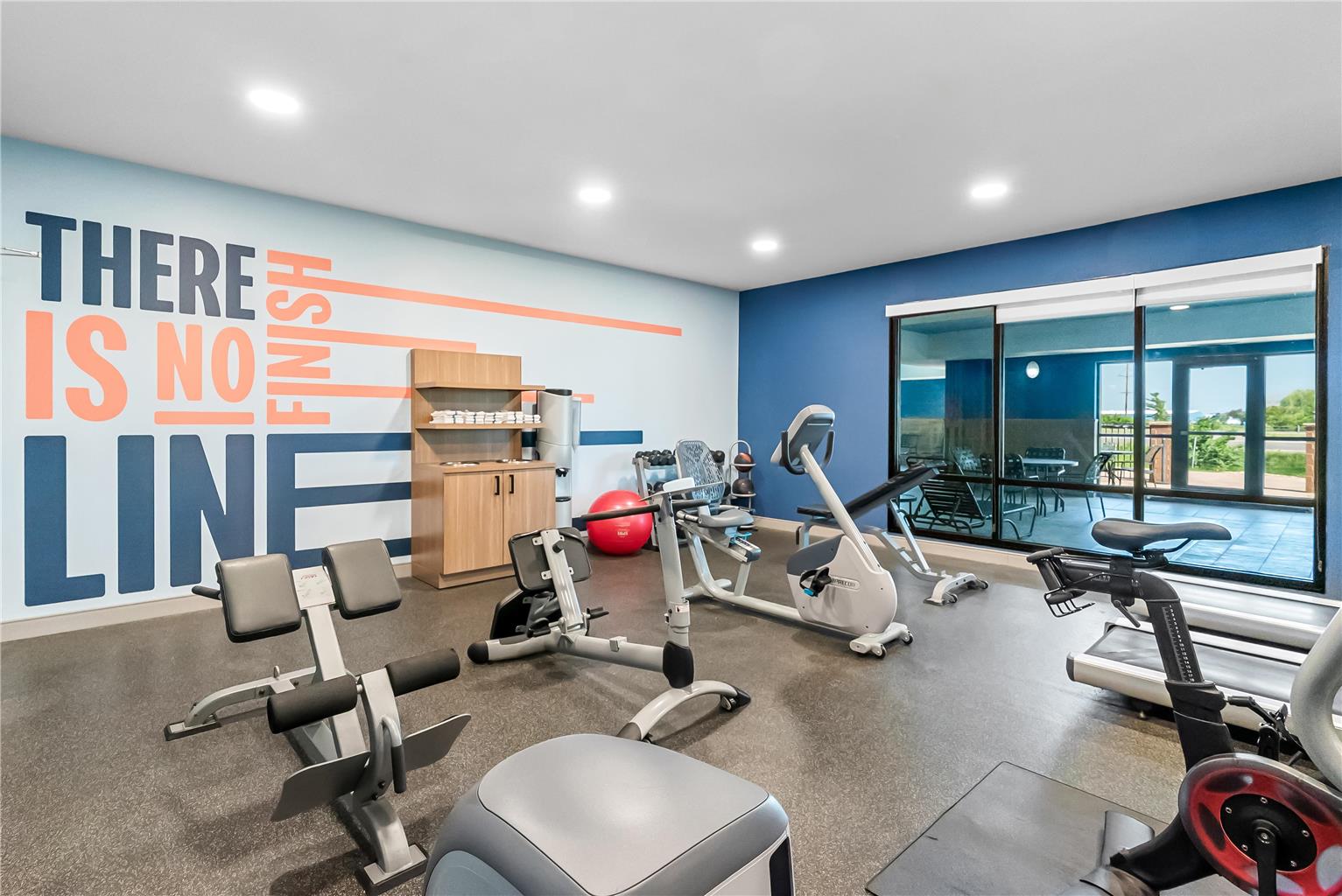 Health club fitness center gym