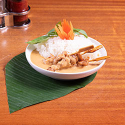 Chicken Satay with Peanut Sauce «made to order»