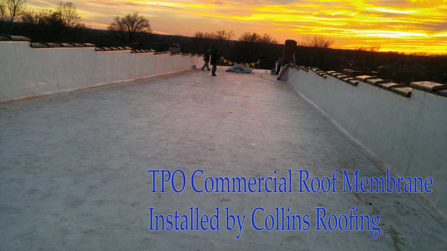 TPO Commercial Roofing in Kansas City, MO  Installed by Collins Roofing

Roofing in Kansas City, Roofing in Belton,