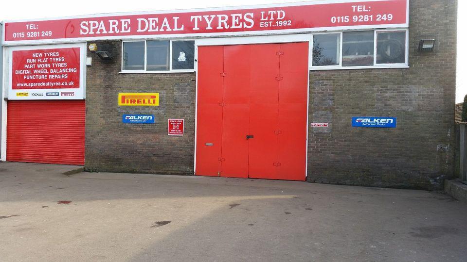 SPARE DEAL TYRES LTD IN WOLLATON , NOTTINGHAM. SPARE DEAL TYRES LTD Nottingham 01159 281249