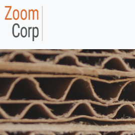Zoom Corporation | feuilles carton ondulé Quebec Logo