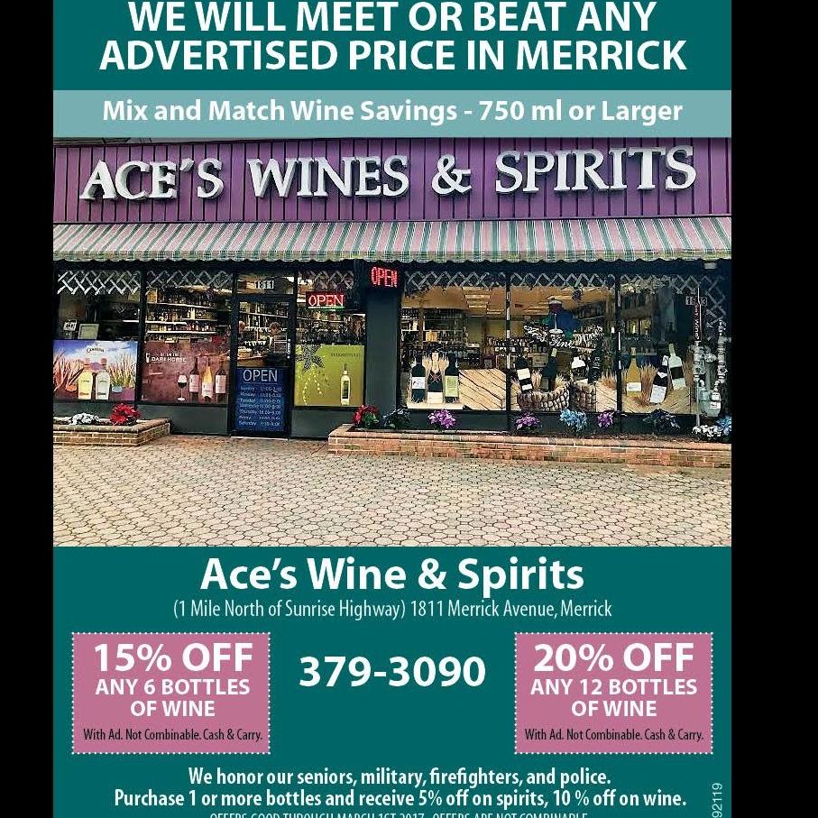 Ace's Wines & Spirits of Merrick NY 11566
