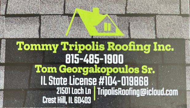 Images Tommy Tripolis Roofing Inc