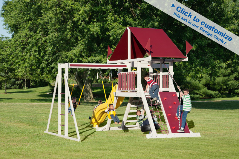 SK 10 Vinyl Swingset