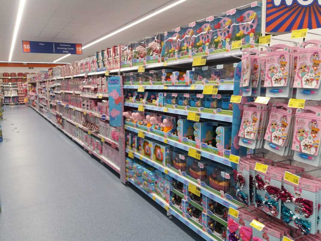 B&M's brand new store in Lichfield stocks an exciting and always up to date selection of the latest toys from the biggest brands, like Frozen, Disney, Ryan's World, L.O.L and more!