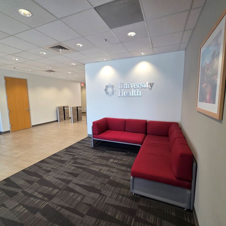 Lobby area at Business Center 3