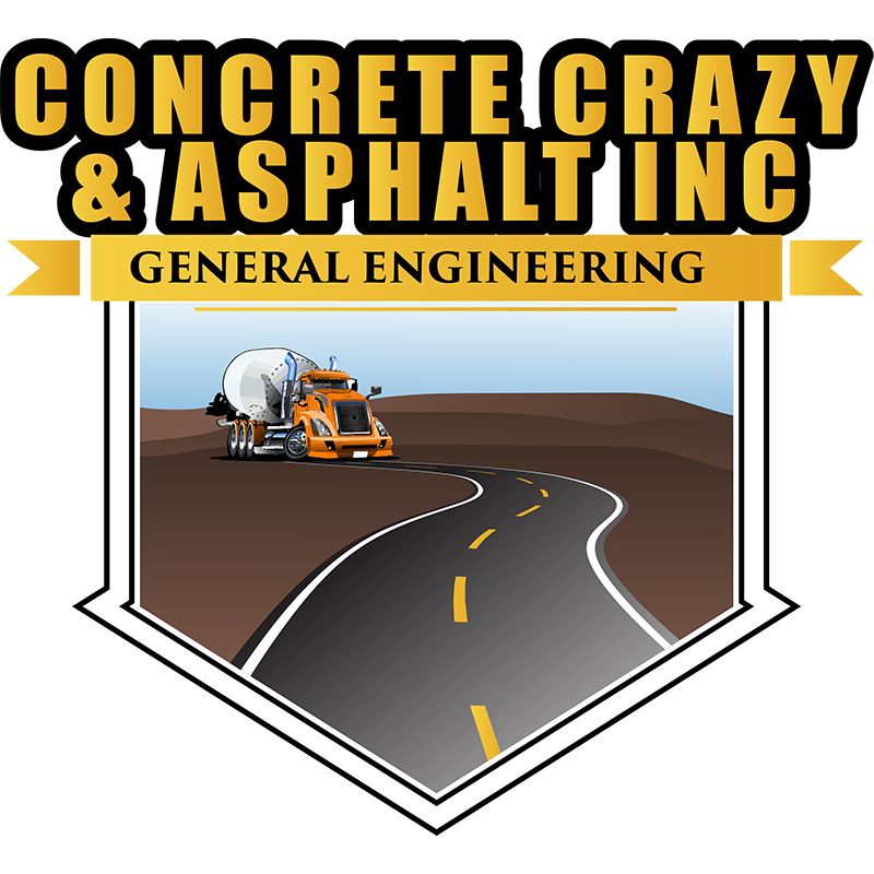 Concrete Crazy & Asphalt Inc Logo