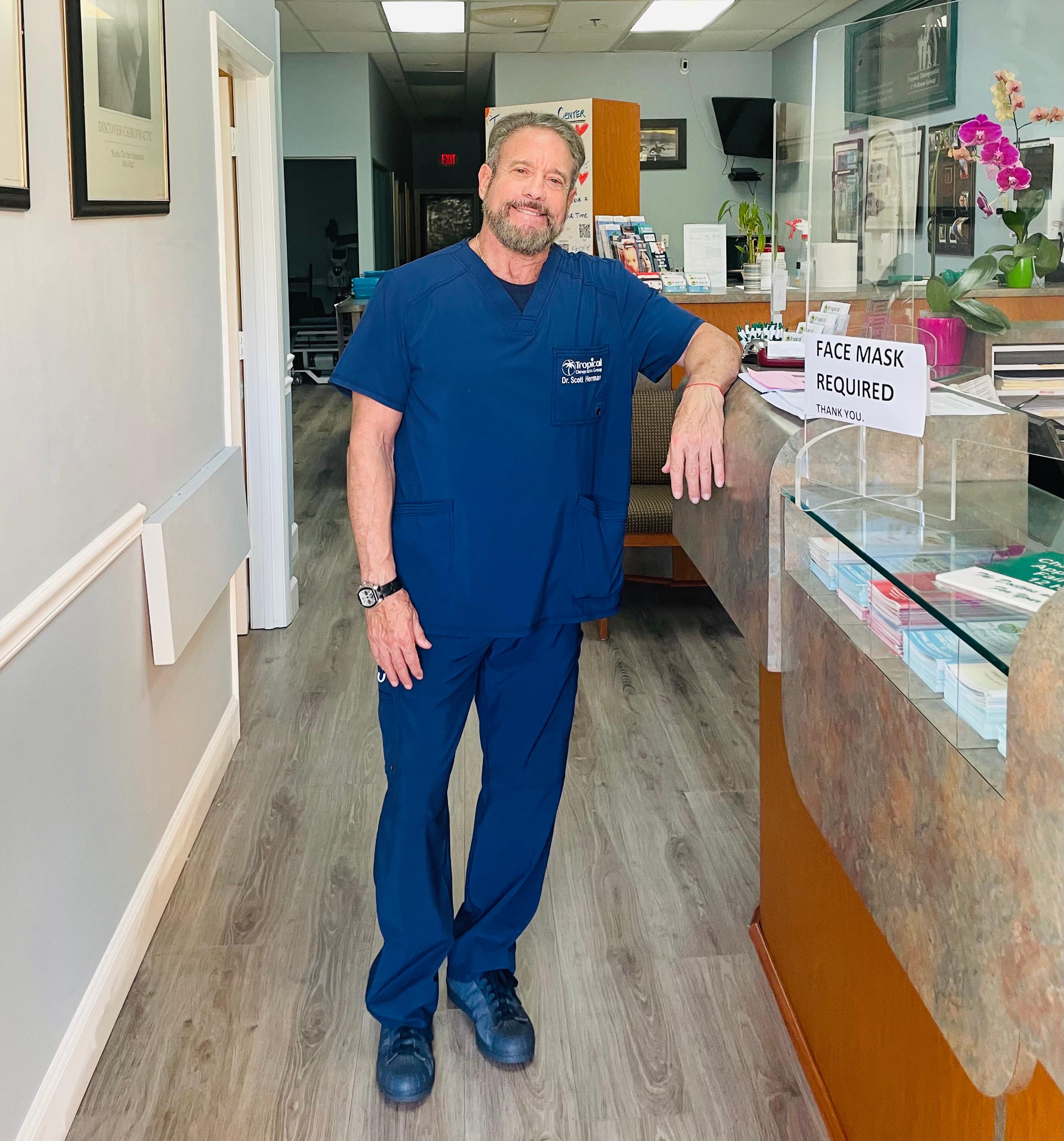 tropical chiropractic group dr. herman front office