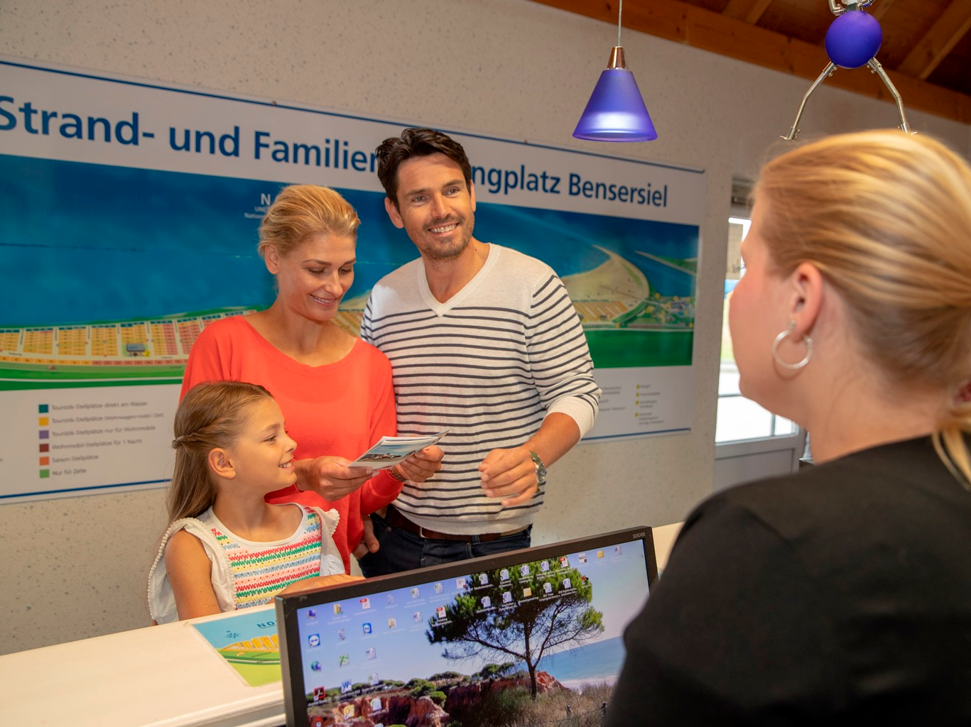 Strand- und Familien - Campingplatz Bensersiel, Am Strand 8 in Esens
