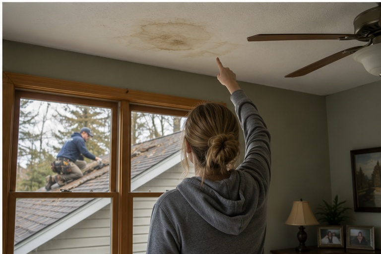 Not every roofing problem begins with a major storm. Years of sun, wind, rain, and freezing temperatures slowly wear away shingles and flash until water finds a path inside.
