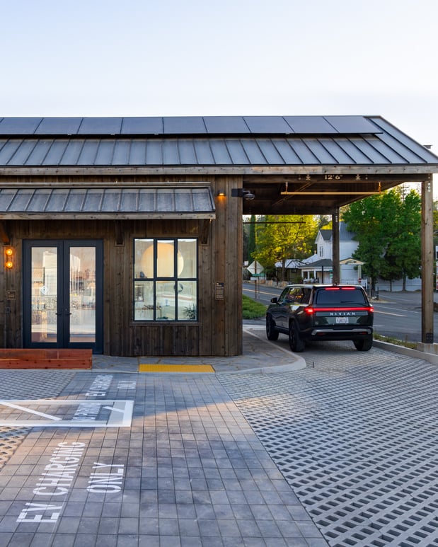 Images Rivian Charging Outpost