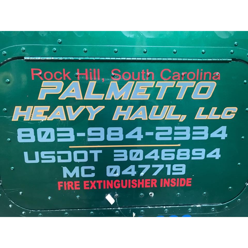 Palmetto Heavy Haul, LLC
