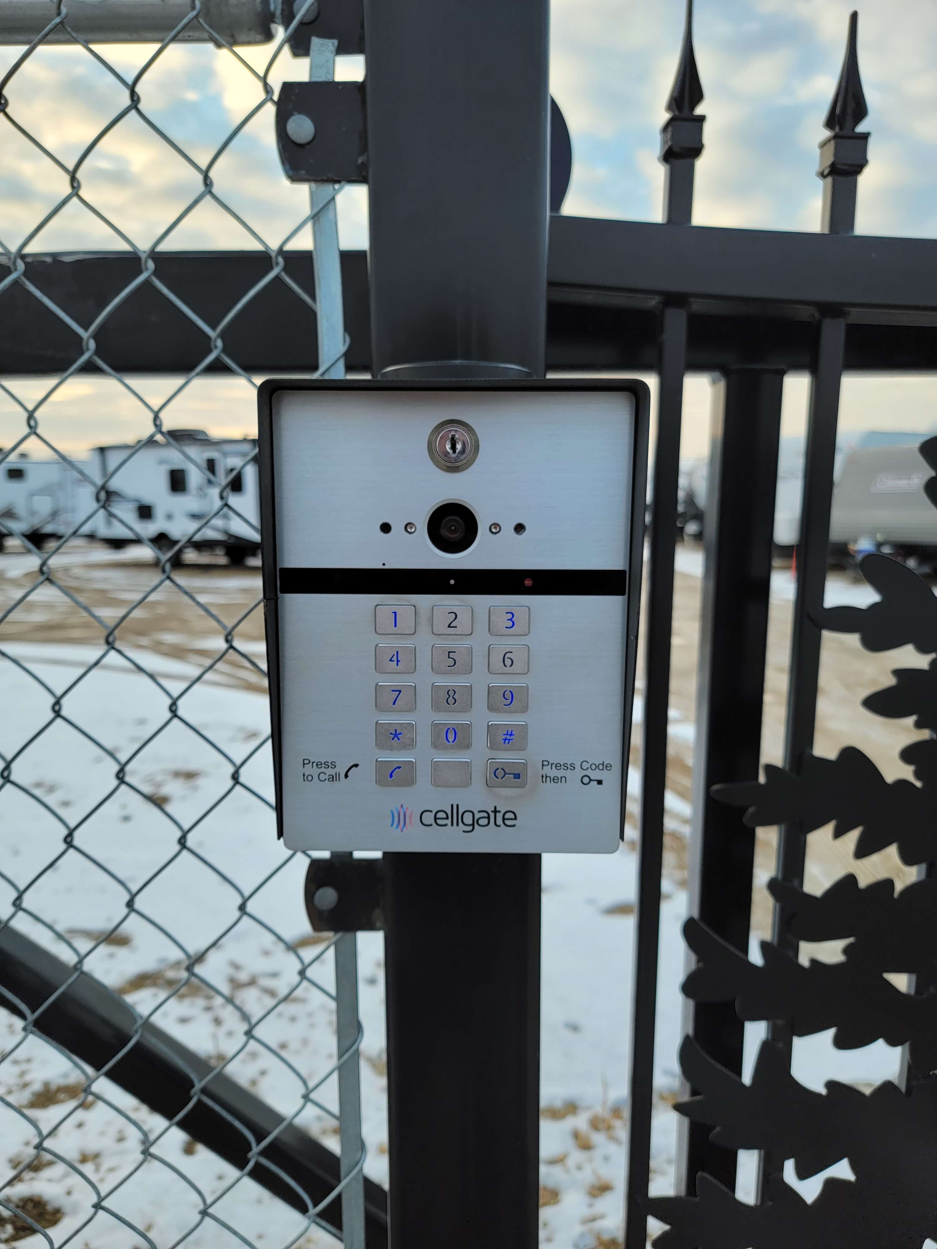 Keypad Access at Elite RV Storage