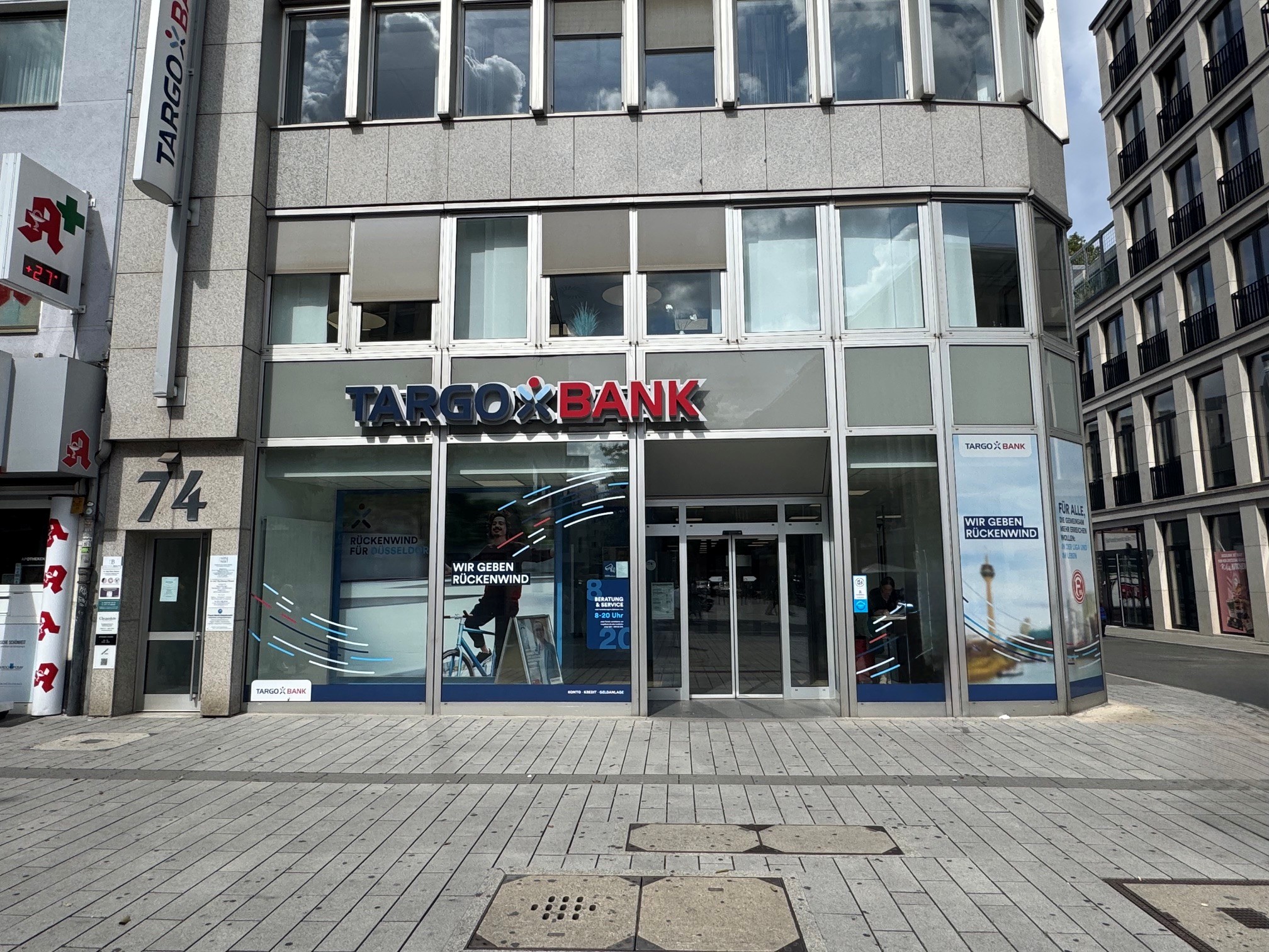 TARGOBANK, Schadowstraße 74 in Düsseldorf