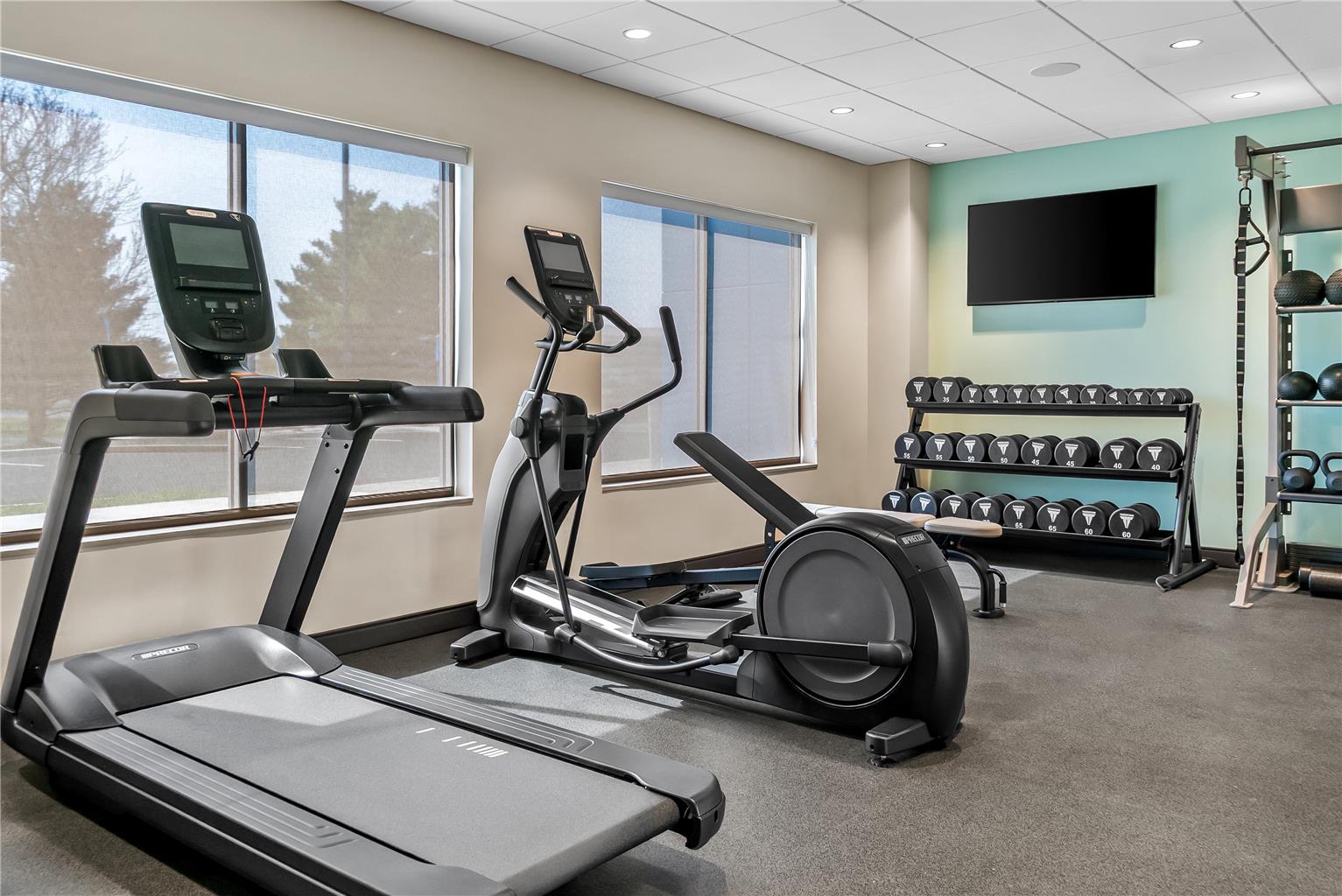 Health club  fitness center  gym