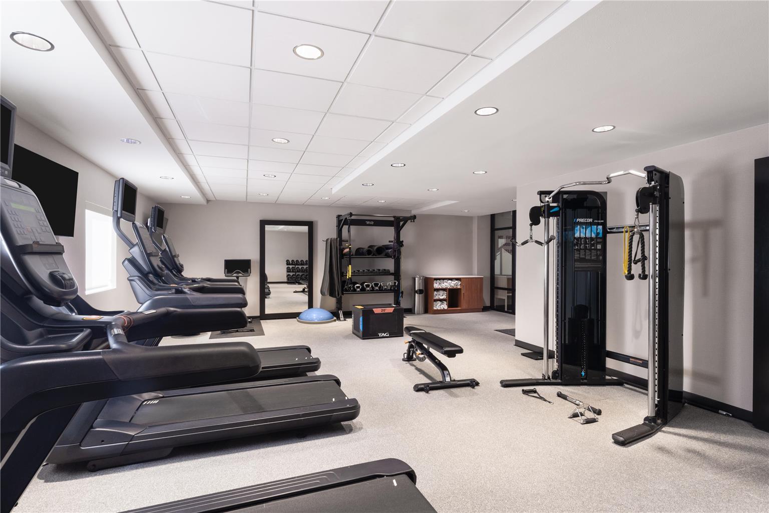 Health club fitness center gym