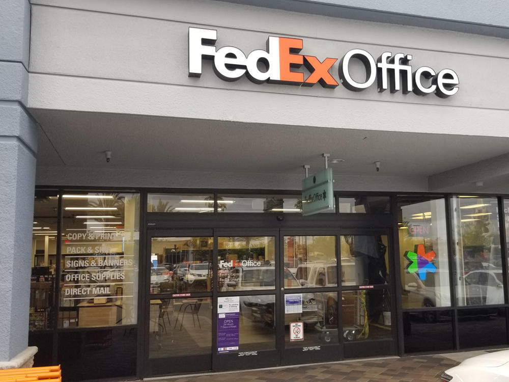 Exterior photo of FedEx Office location at 8849 Villa La Jolla Dr\t Print quickly and easily in the  FedEx Office Print & Ship Center La Jolla (858)457-3775