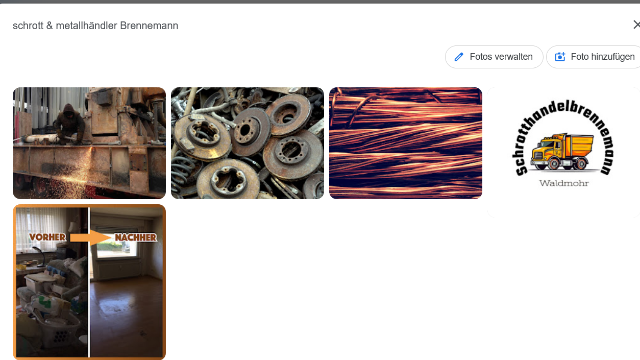 schrott & metallhändler Brennemann, Höcherstraße 3 in Waldmohr