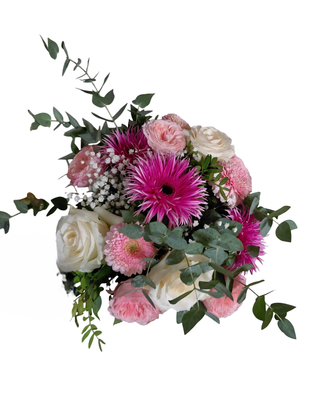 Bouquet du quotidien dans les tons de rose