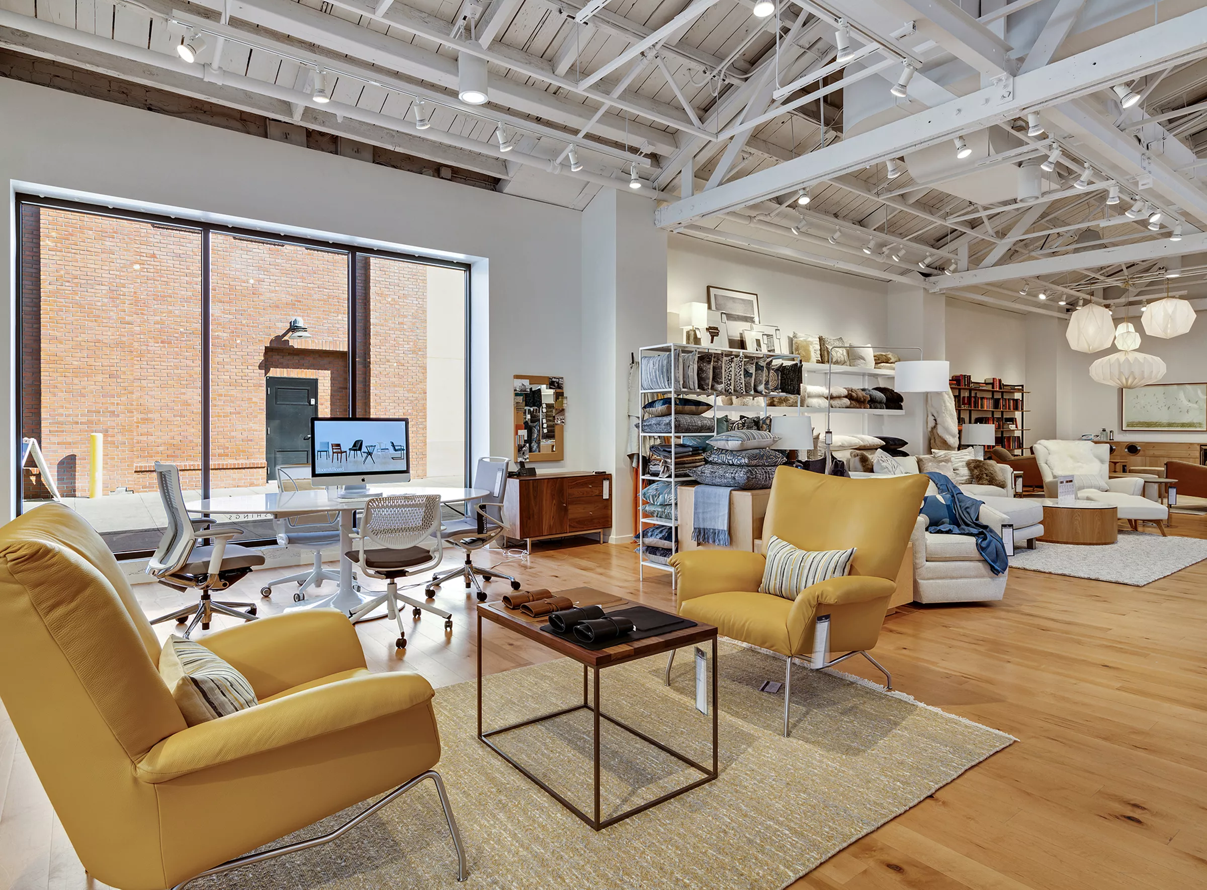 Room & Board Pasadena store interior