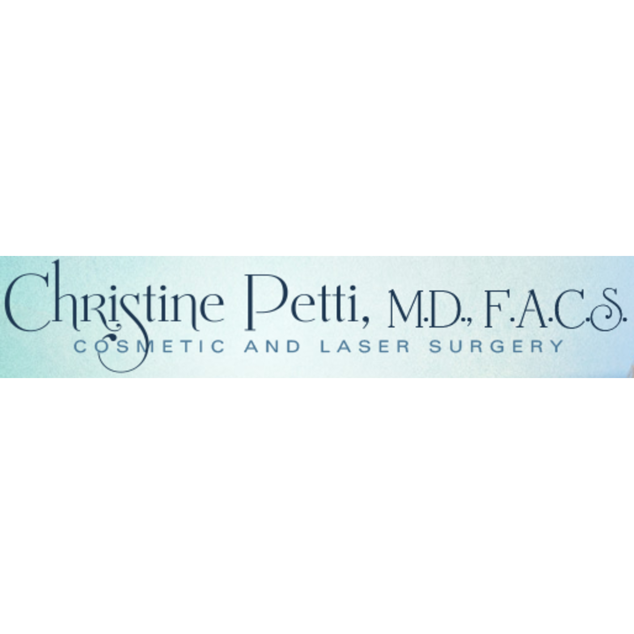 Christine Petti MD, FACS at California Skin Institute Logo