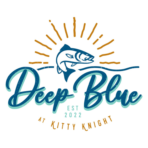 Deep Blue at Kitty Knight Logo