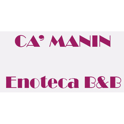 Ca' Manin Enoteca B&B Logo