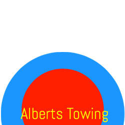 Alberts Towing Logo