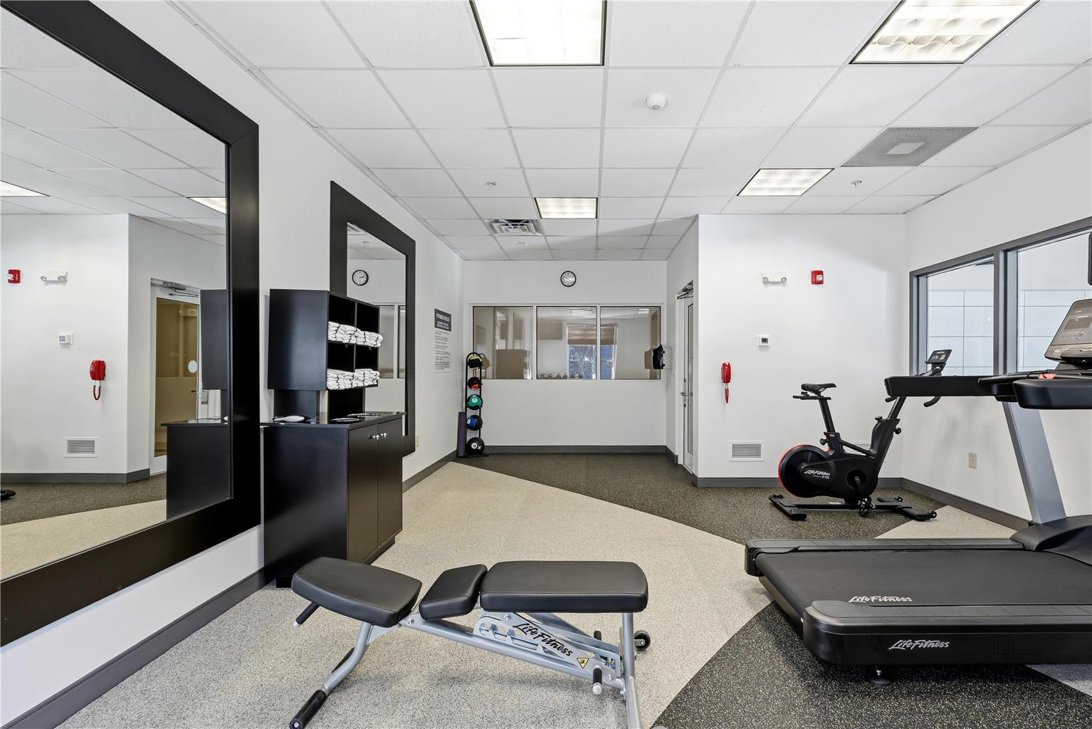 Health club  fitness center  gym