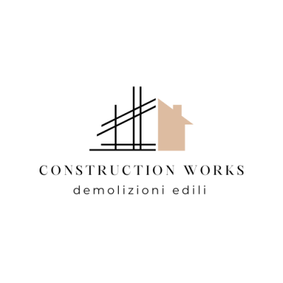 Construction Works Demolizioni Edili Logo