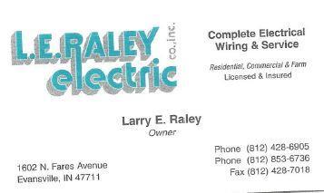 L.E. Raley Electric Co.