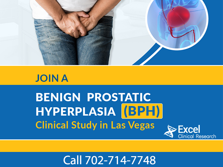 Join a benign prostatic hyperplasia (BPH) clinical research study in Las Vegas for access to the latest advanced medication. Space is limited. Call now.
#BenignProstaticHyperplasia #BPH #ClinicalStudy #LasVegas