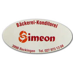 Bäckerei Simeon Reckingen Logo