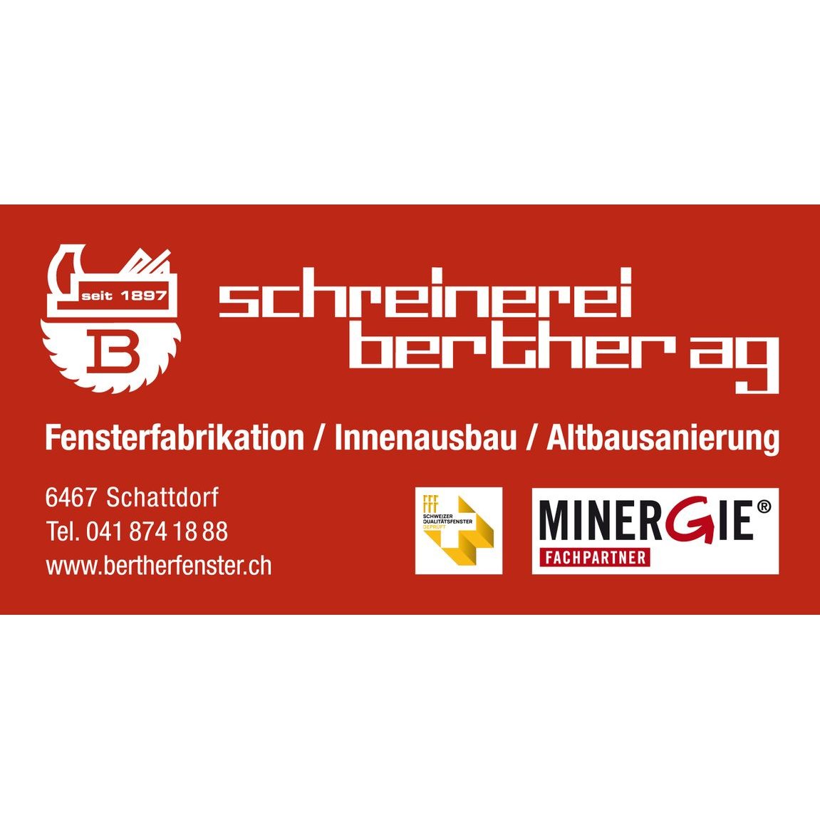 Schreinerei Berther AG Logo