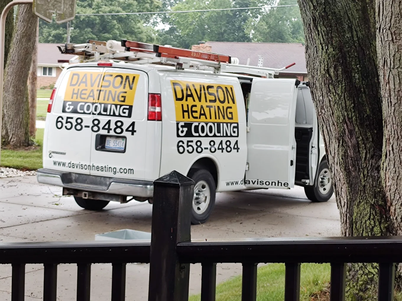 Davison Home Services work van